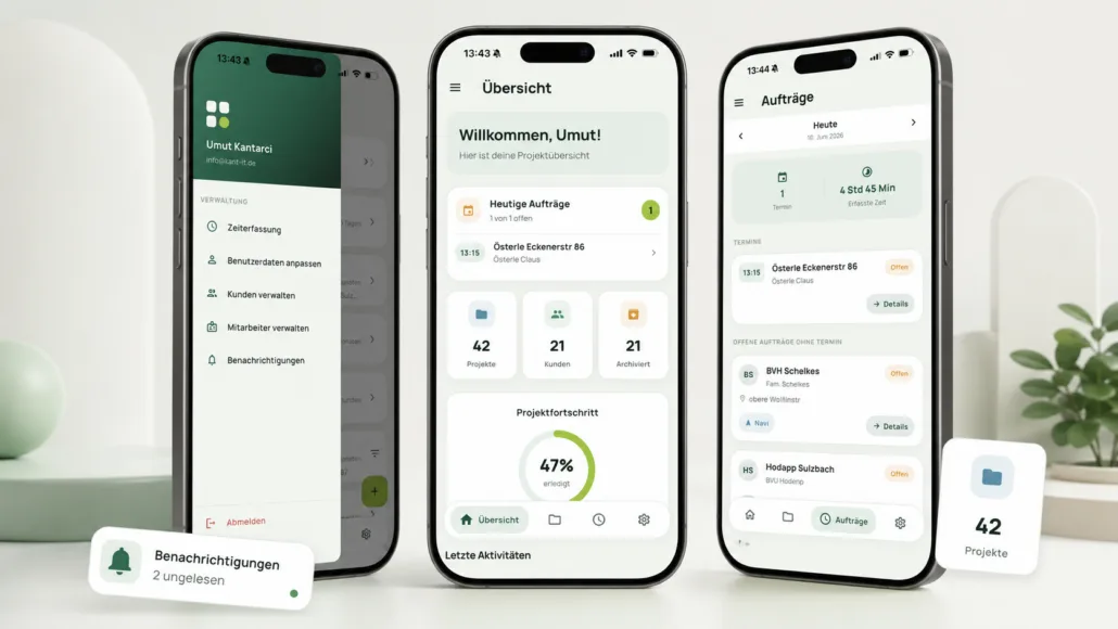 BaumeisterApp – Digitale Baustellenverwaltung