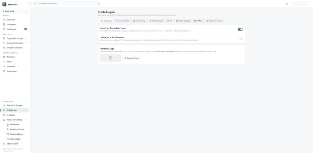 KantTresor – DSGVO-konforme Archivierung für moderne Unternehmen